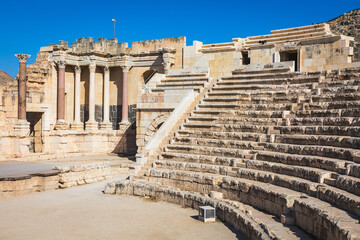 In the ruins of Beit Shean