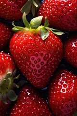 Background of Fresh Strawberries , HD, Background Wallpaper, Desktop Wallpaper