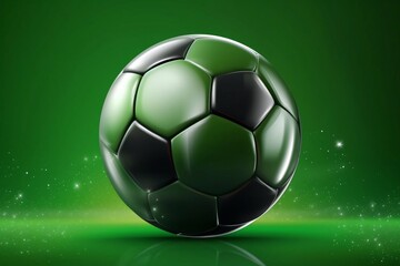 Fototapeta premium stylish conceptual digital soccer design Generative AI