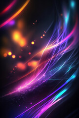 Color light trail background material