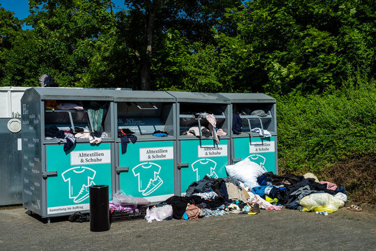 Depotcontainer f&uuml;r Altkleider