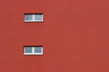 Red building