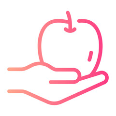diet gradient icon