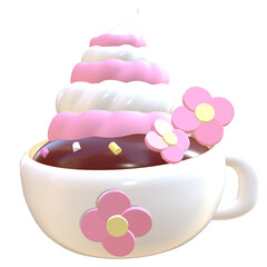 cup of coffee and cake