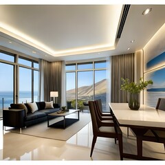 Fototapeta premium modern living room
