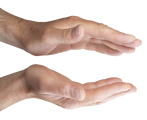 Pranic Reiki Faith Energy Healer using hands to sense and send distant healing energy transparent png file