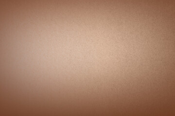 Paint soft plain dark brown color gradation pale light tone on environmental friendly cardboard box...