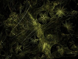 Imaginatory fractal abstract background Image