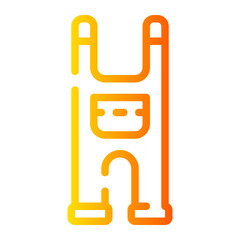 overalls gradient icon
