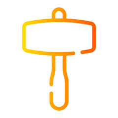 mallet gradient icon