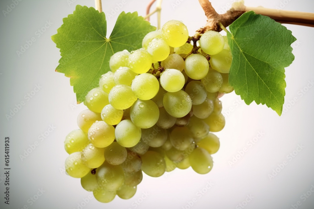 Aufkleber Riesling is a versatile white wine grape known for its aromatic profile and ability to showcase a range of sweetness levels. Generative AI technology