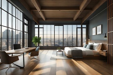 Fototapeta na wymiar modern living room