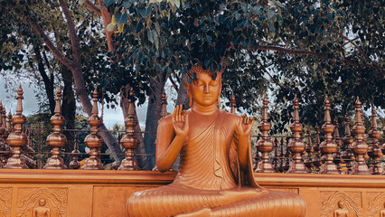 buddha statue in the temple