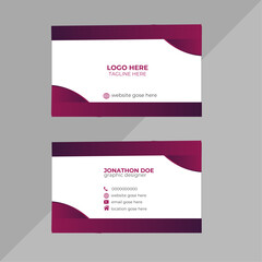 business card template.it is my own design.