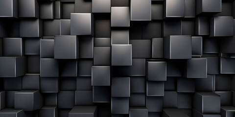 Abstract Artistry Black Gradient Wallpaper generative with AI