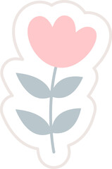 Flower Childish Sticker