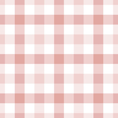 Seamless pattern with pink plaid