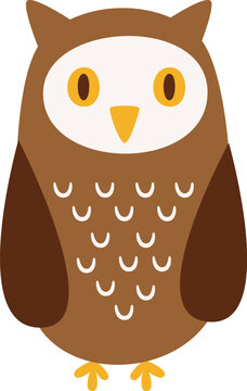 Cartoon Eagle-owl Bird