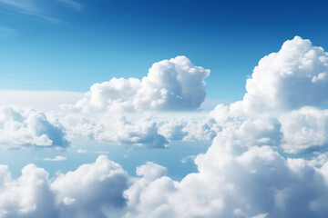 Naklejka na ściany i meble upper sky full with clouds