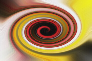 Stylish creative abstract background. Colored lines spiraling