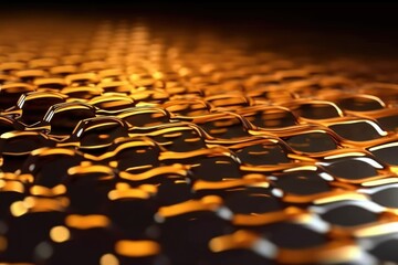 nanotechnology coating on material surface that increases or decreases friction, depending on the direction of motion, created with generative ai