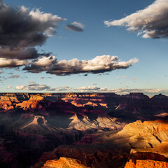 Fototapeta na wymiar sunset at the Grand Canyon, Arizona, USA