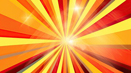 Obraz premium Sunburst graphic design background. Generative AI