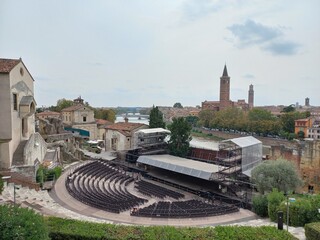 teatro romano, Verona, Veneto, Italia