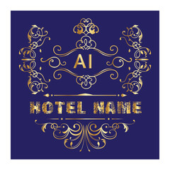  Boutique, Cafe, Hotel, Heraldic, Jewelry, Fashion and other vector illustration. Retro Royal Vintage Shields Logotype set. Vector calligraphyc Luxury logo design elements. 