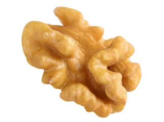 Delicious walnut kernel cut out
