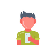 Customer icon in vector. Illustration
