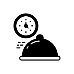 Delivery Time icon in vector. Illustration