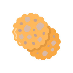 Crackers icon in vector. Illustration