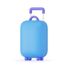 3d vector icon luggage.