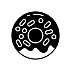 Donuts icon in vector. Illustration