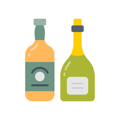 Liquor icon in vector. Illustration
