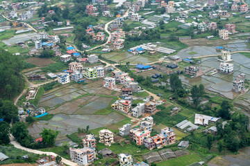 Aerial View of Kathmandu