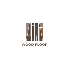 ILLUSTRATION ABSTRACT CERAMIC TILE FLOORING SIMPLE MINIMALIST LOGO ICON TEMPLATE DESIGN VECTOR