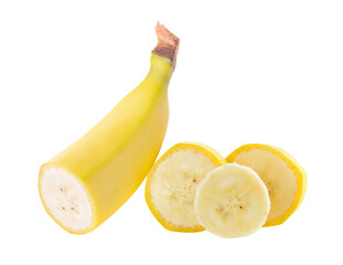 banana isolated on transparent png