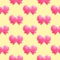 Background ribbon bow  cute illustration graphic design line white black shape bubble circle shape