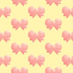 Background ribbon bow  cute illustration graphic design line white black shape bubble circle shape