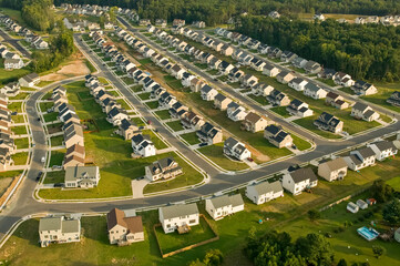Housing complex next door to the Fredericksburg battlefield, Virginia, USA; Fredericksburg, Virginia, United States of America