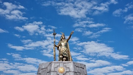 statue in cusco