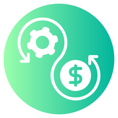 finance gradient icon