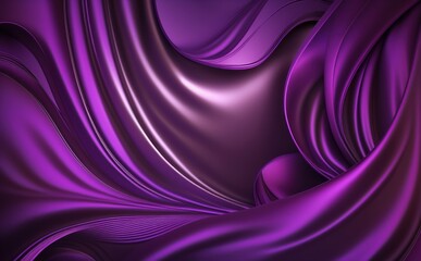 Purple Silk Waves Background