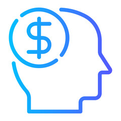 mindset gradient icon