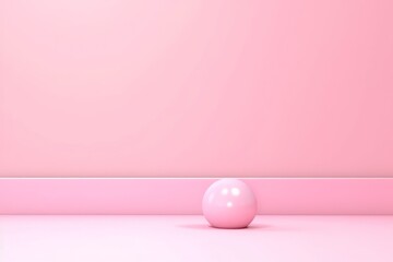 Empty light pink minimalist background