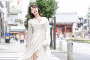 Fototapeta premium 若い女性