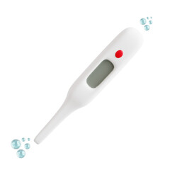 Thermometer 3d medical and healthcare icon