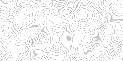 Topographic map background geographic line map with elevation assignments. Modern design with White background with topographic wavy pattern design.paper texture Imitation of a geographical map shades